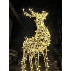 1.5 Metre Yıbaşı Geyiği Yeni Yıl Geyiği - Noel Geyiği - Christmas Deer